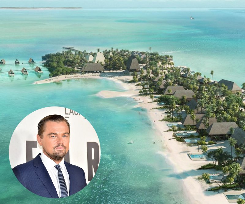 Leonardo DiCaprio ha invertido en un desarrollo inmobiliario diversificado en una isla perteneciente a Belice / Foto: Pinterest